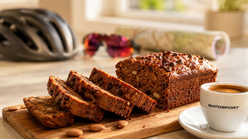 Gâteau de l'effort maison pour cycliste