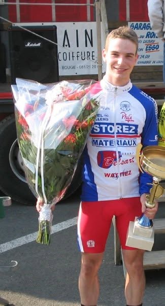 Raphaël lors de sa victoire au Grand Prix Ducat à Bouge