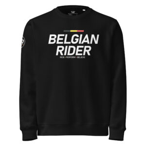Sweat épaisseur moyenne écologique unisexe BELGIAN RIDER