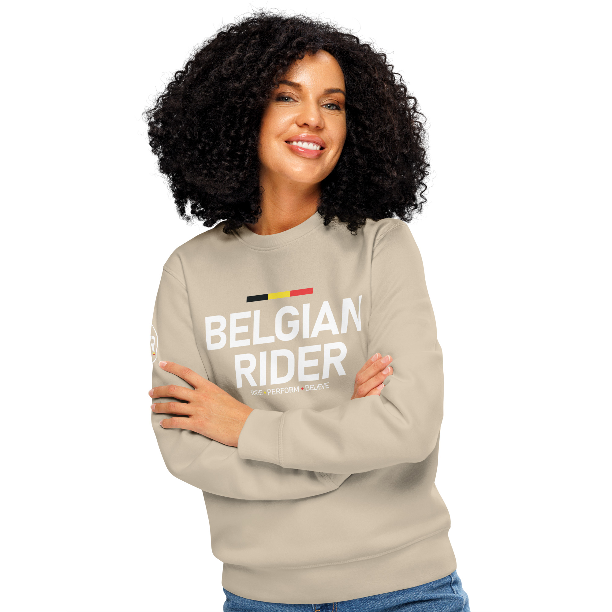 Sweat épaisseur moyenne écologique unisexe BELGIAN RIDER – Image 18