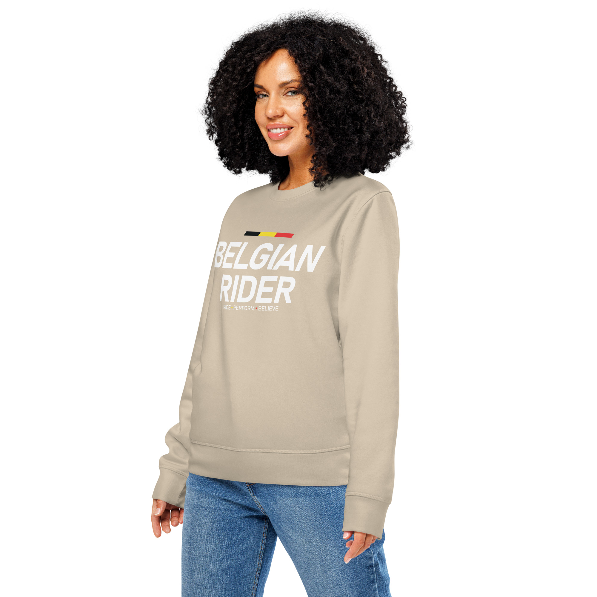 Sweat épaisseur moyenne écologique unisexe BELGIAN RIDER – Image 17