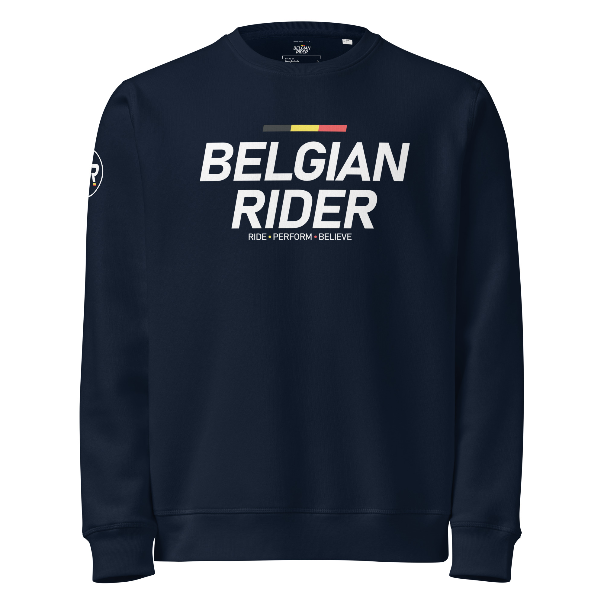 Sweat épaisseur moyenne écologique unisexe BELGIAN RIDER – Image 3