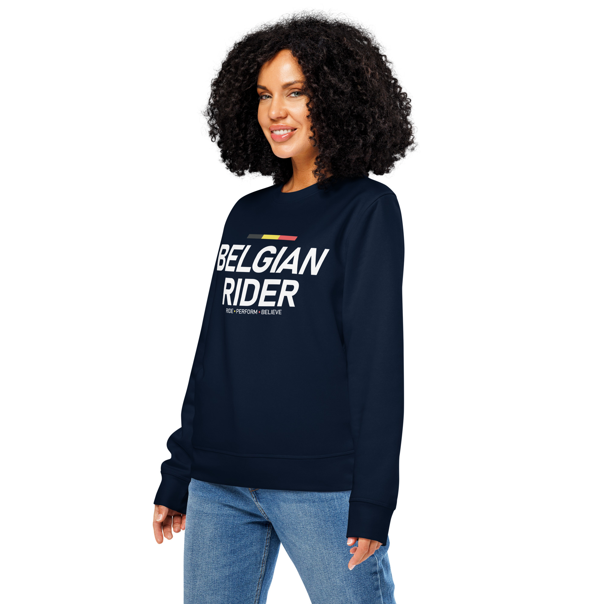 Sweat épaisseur moyenne écologique unisexe BELGIAN RIDER – Image 16