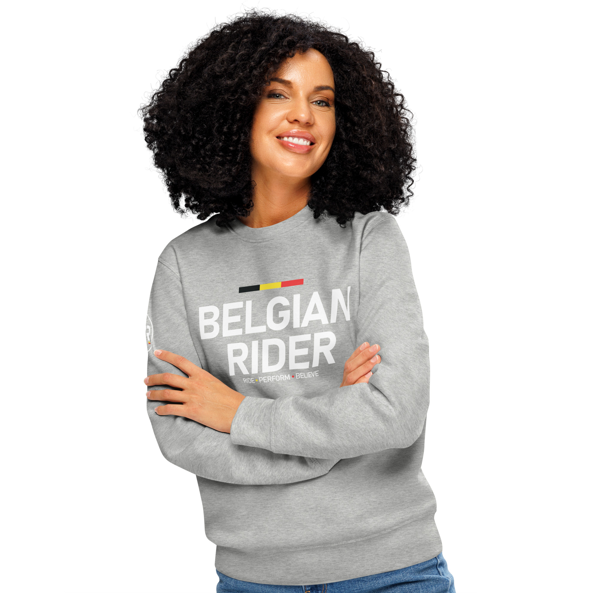 Sweat épaisseur moyenne écologique unisexe BELGIAN RIDER – Image 19